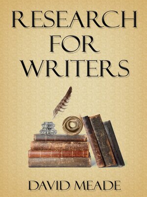 cover image of Research for Writers